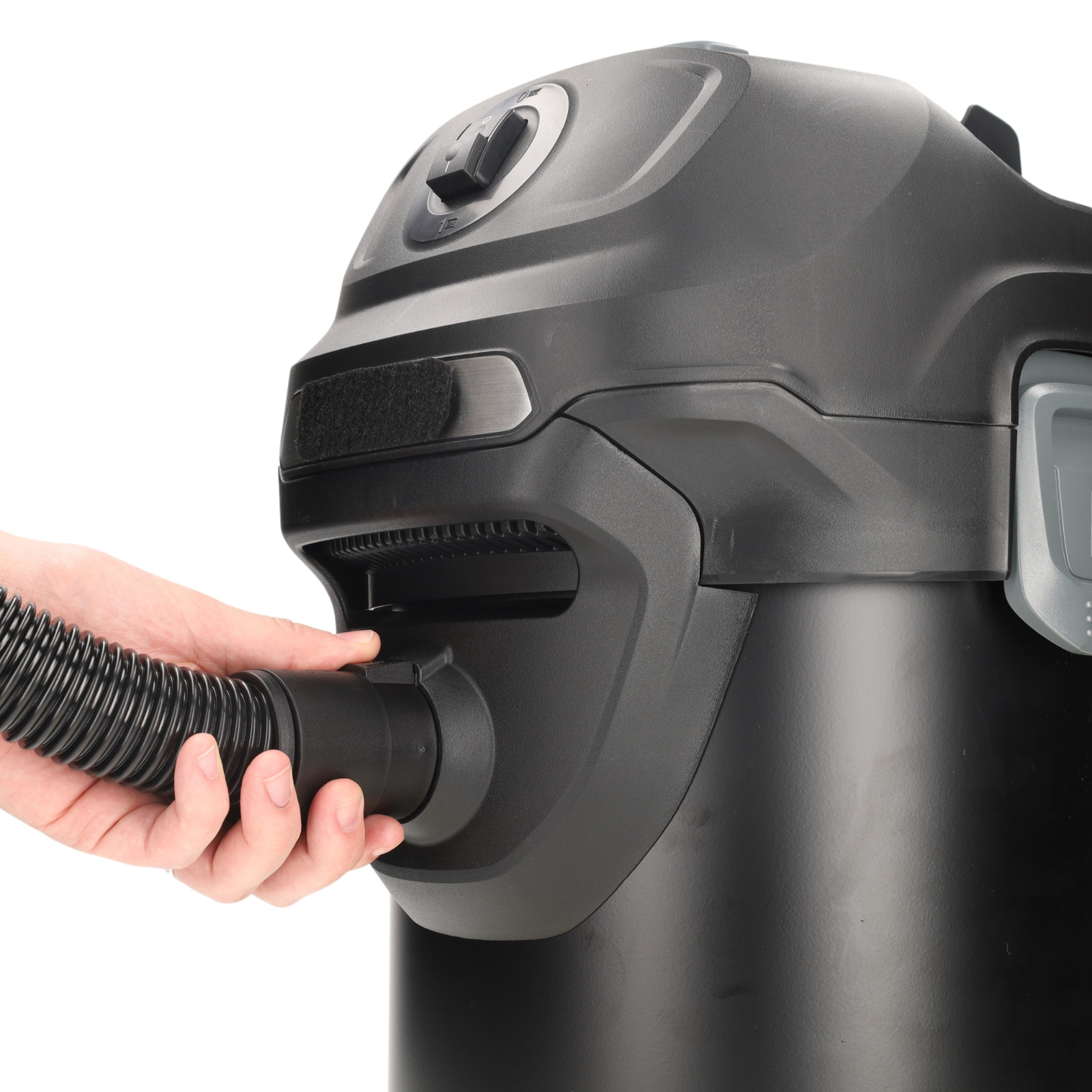 Saugschlauch 2m Für Kärcher WD 5.260-5.800 Staubsauger – Inkl. Kesselanschluss & Handgriff Mit Luftregulierung